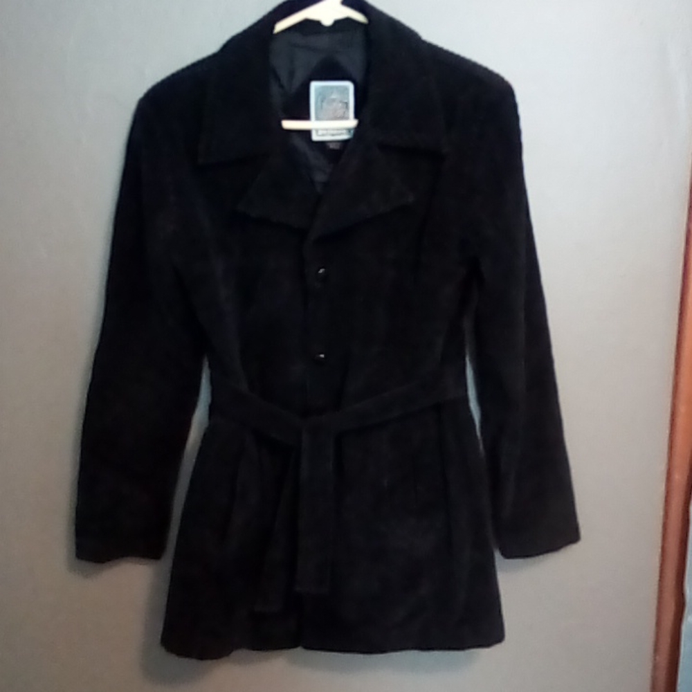 Vintage Corduroy Jacket - small - black